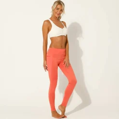 Soutien-gorge microfibre unie spécial sport, zippé devant - sans armatures