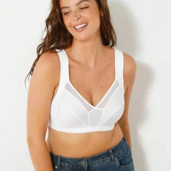 Soutien-gorge minimiseur blanc - sans armatures