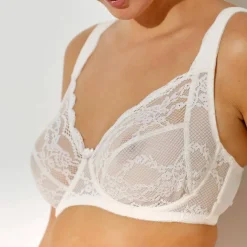 Soutien-gorge minimiseur grand maintien en dentelle - avec armatures