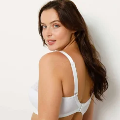 Soutien-gorge minimiseur microfibre et dentelle sans armatures - lot de 2