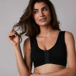 Soutien-gorge ouverture devant sans armatures - lot de 2