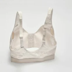 Soutien-gorge post-opératoire ouvert devant en dentelle - sans armatures