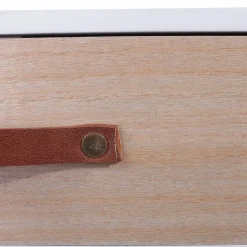 Table de chevet bicolore 1 tiroir