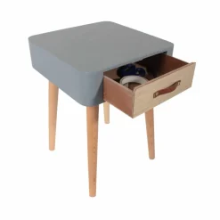 Table de chevet bicolore 1 tiroir