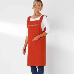Tablier de cuisine japonais coton uni personnalisable