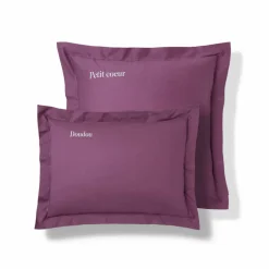 Taie d'oreiller coton, personnalisable
