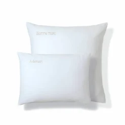Taie d'oreiller coton, personnalisable