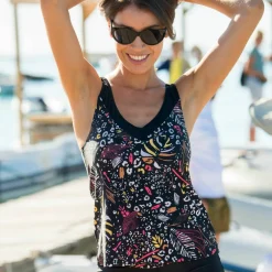 Tankini imprimé Soroa- coques moulées