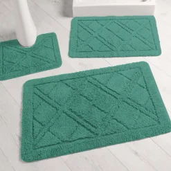 Tapis de bain losanges