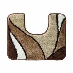 Tapis de bain motif végétal