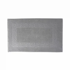 Tapis de bain éponge liteau motif frise grecque