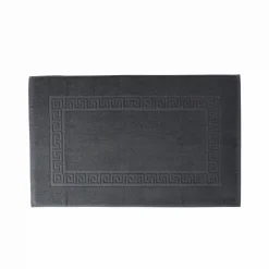 Tapis de bain éponge liteau motif frise grecque