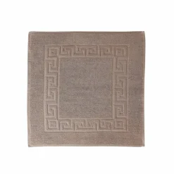 Tapis de bain éponge liteau motif frise grecque