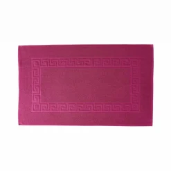 Tapis de bain éponge liteau motif frise grecque