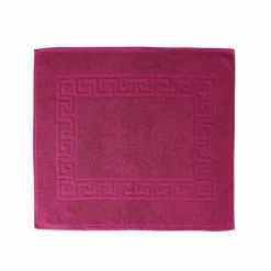 Tapis de bain éponge liteau motif frise grecque