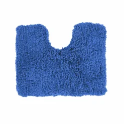 Tapis de bain uni moelleux microfibre