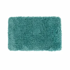 Tapis de bain uni moelleux microfibre