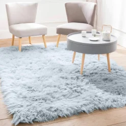 Tapis poils longs