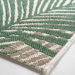 Tapis rectangulaire, motif tropical