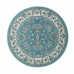 Tapis rond motifs perse