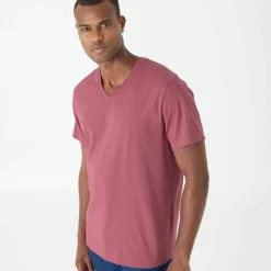 Tee-shirt col V manches courtes