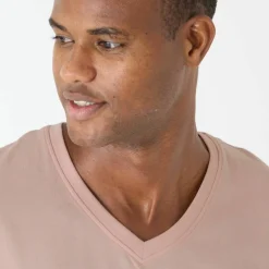 Tee-shirt col V manches courtes - lot de 3