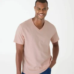 Tee-shirt col V manches courtes - lot de 3