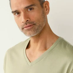Tee-shirt col V manches courtes - lot de 3