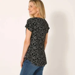 Tee-shirt manches courtes, imprimé