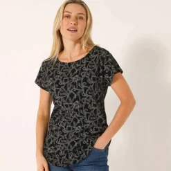 Tee-shirt manches courtes, imprimé