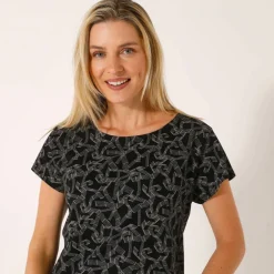 Tee-shirt manches courtes, imprimé