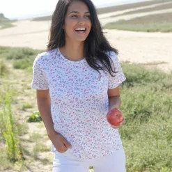 Tee-shirt manches courtes imprimé