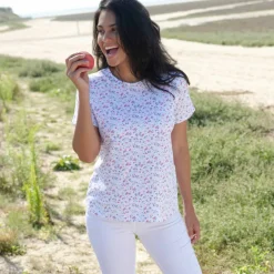 Tee-shirt manches courtes imprimé