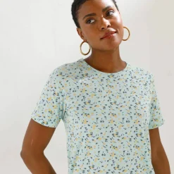 Tee-shirt manches courtes imprimé