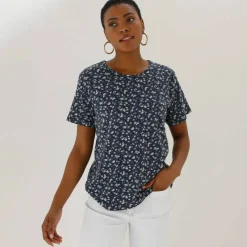 Tee-shirt manches courtes imprimé