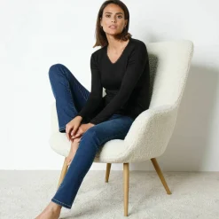 Tee-shirt manches longues chaleur seconde peau et détails dentelle