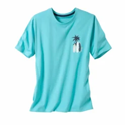 Tee-shirt pyjama manches courtes motif surf