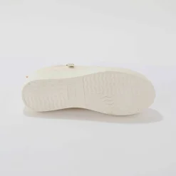 Tennis en toile compensées zippées et lacées