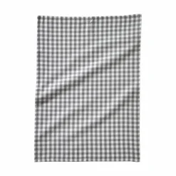 Torchon carreaux coton tissé teint - lot de 3
