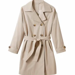 Trench déperlant ceinture amovible