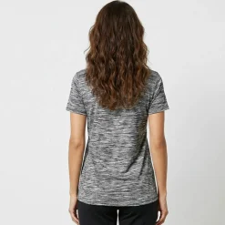 T-shirt chiné manches courtes en coton biologique(**)