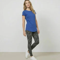 T-shirt col rond, manches courtes