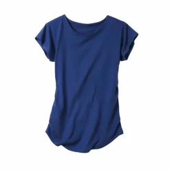 T-shirt col rond, manches courtes
