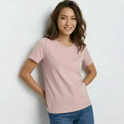 T-shirt col rond manches courtes