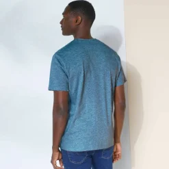 T-shirt col rond manches courtes