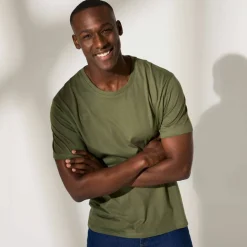 T-shirt col rond manches courtes