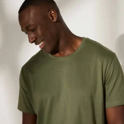 T-shirt col rond manches courtes