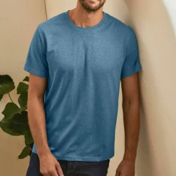 T-shirt col rond manches courtes - lot de 3