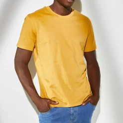 T-shirt col rond manches courtes - lot de 3