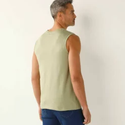 T-shirt col rond sans manches - lot de 3